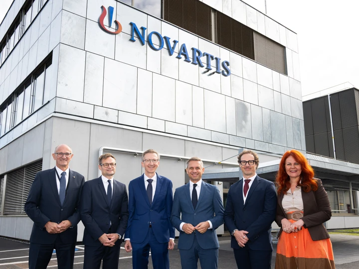 Novartis eröffnet Biotech-Produktion in Kundl